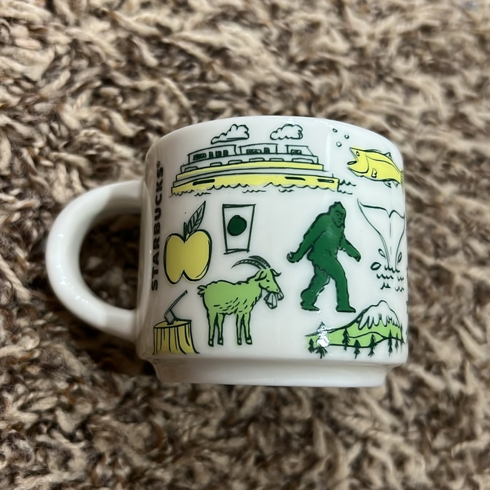Starbucks been there series Washington 2 oz mug - Picture 3 of 3